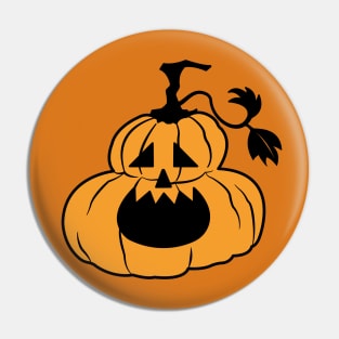 halloween pumpkin funny No.9 Pin