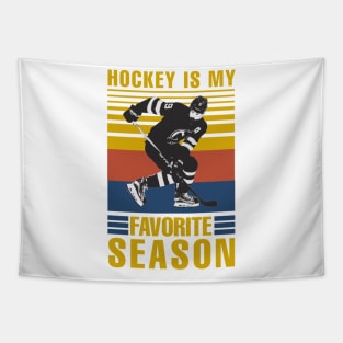 Vintage hockey Tapestry