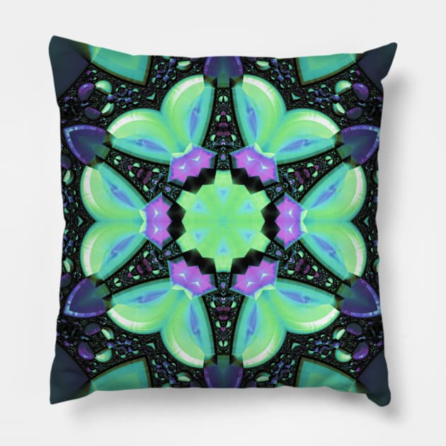 Jeweled Visions 44 Pillow by Boogie 72