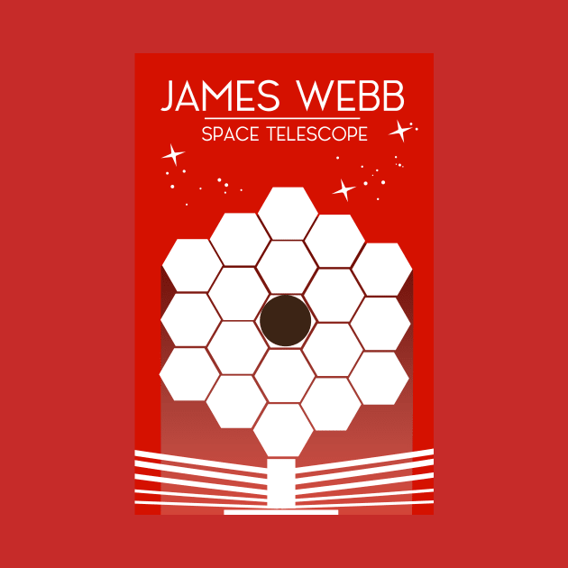 James Webb Space Telescope space art by nickemporium1