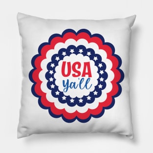 USA Yall! Pillow