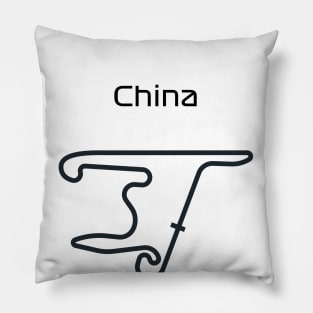 F1 china track design Pillow