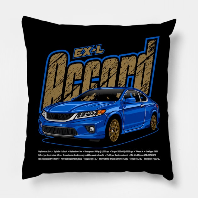 Accord EX-L Pillow by WINdesign
