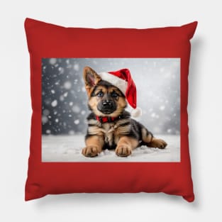 Cute German Shepard puppy Pillow
