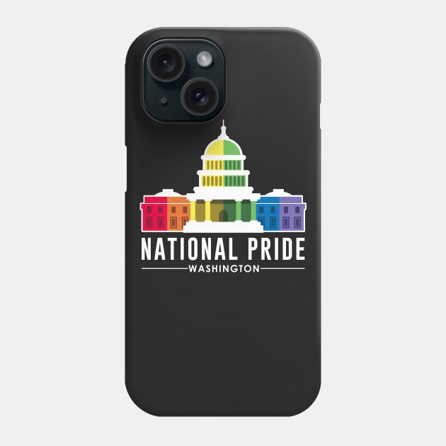 National Pride March Washington | LGBT | Political Trending Phone Case by AbigailAdams