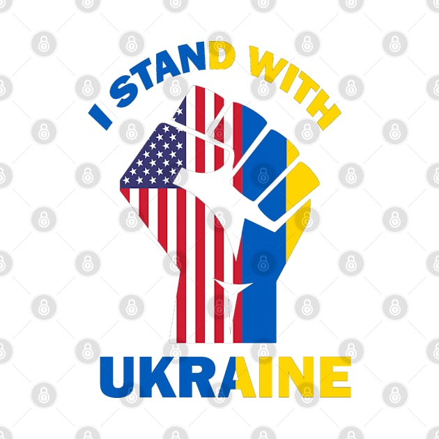 USA stand with Ukraine by tashashimaa