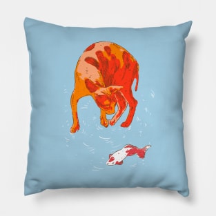 Koi Cat Pillow