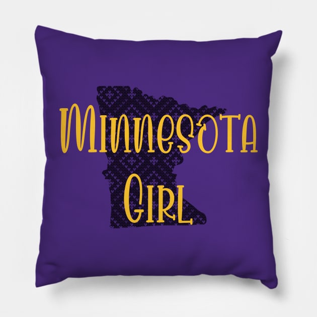 Minnesota Girl Pillow by Flux+Finial