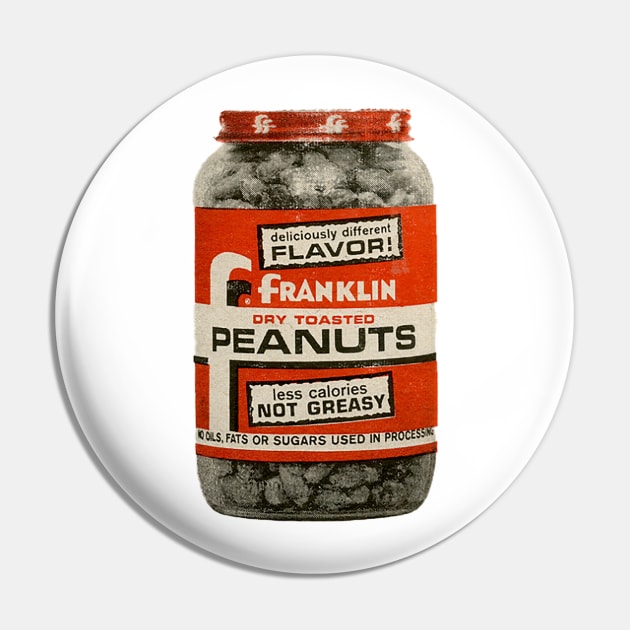 Vintage Peanut jar Pin by ölümprints