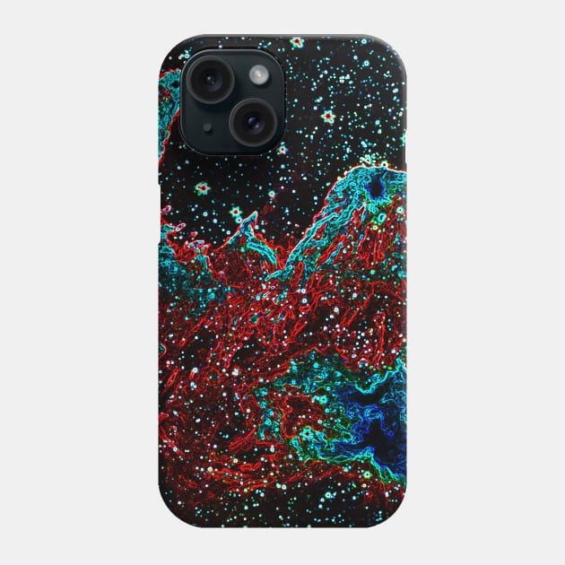 Black Panther Art - Glowing Edges 584 Phone Case by The Black Panther