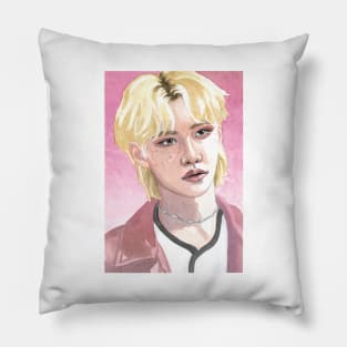 SKZ Felix Lee Painting Pillow