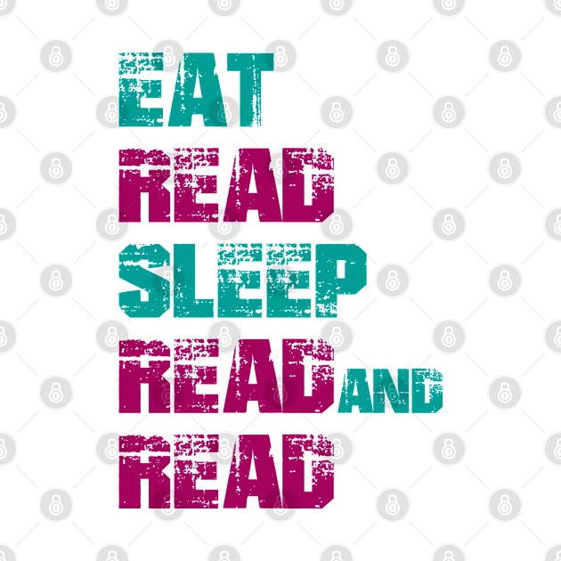 Book Aesthetic - eat read sleep read and read by EunsooLee