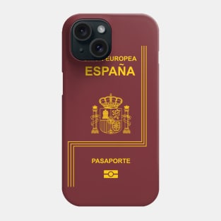 Spanish passport Phone Case