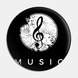 Music Icon Pin