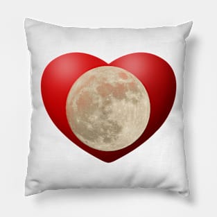 Love moon Pillow