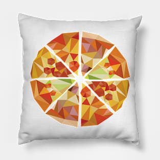 Geometric pizza Pillow