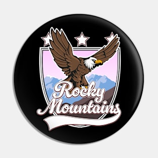 Rocky Mountains logo Pin