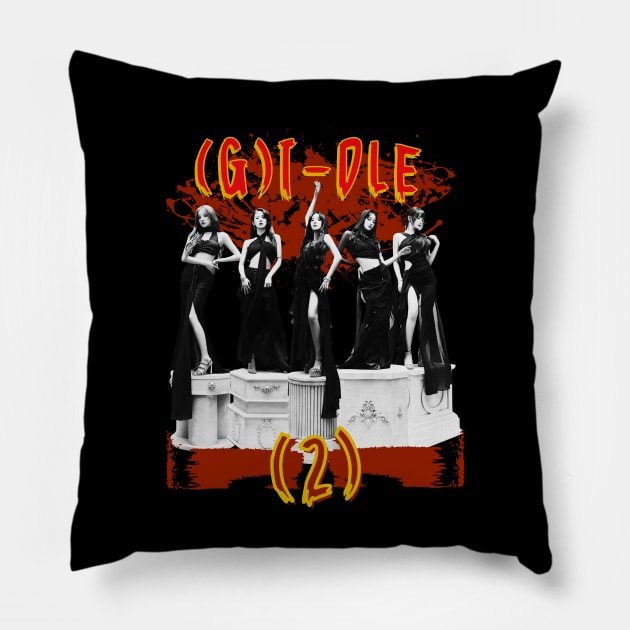 (G)I-dle Two Pillow by wennstore