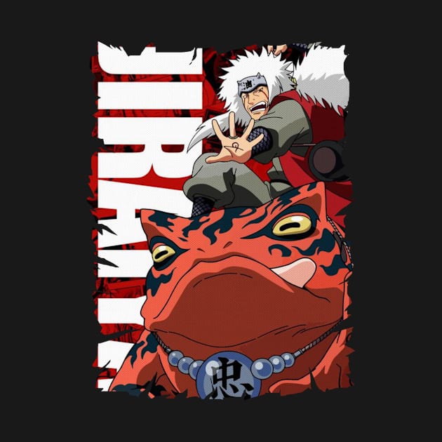 JIRAIYA MERCH VTG by funnymushroomz