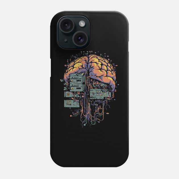 My Brain Has Too Many Tabs Open Phone Case by Pixy Official