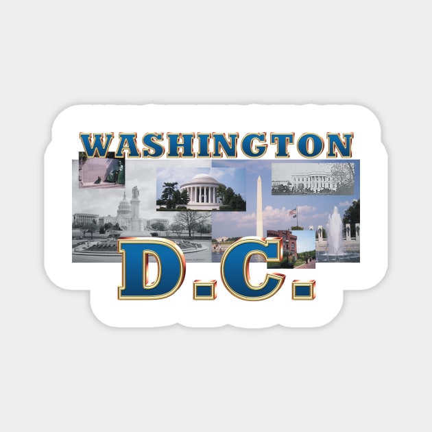 Washington, D.C. Magnet by teepossible