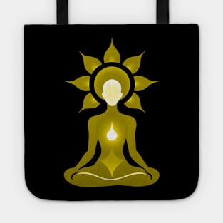 Aura Gold Meditation 07 Tote