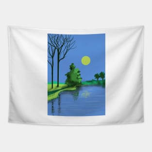 Blue waters Tapestry