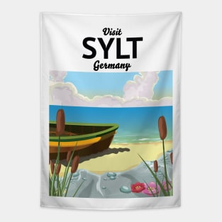 Sylt Germany travel poster Tapestry