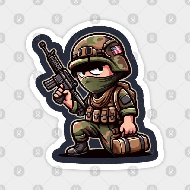 Army men Magnet by EKLZR