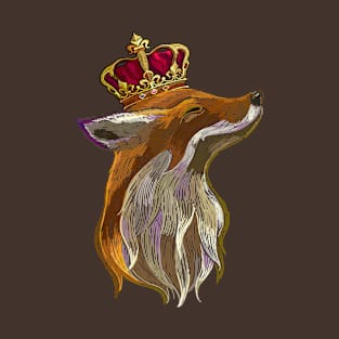 Fox King Crown T-Shirt