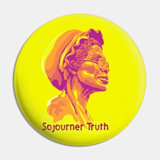 Sojourner Truth Portrait and Quote Pin