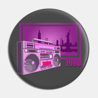 BoomBox Pin