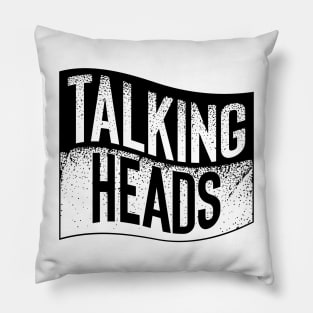 Talking Heads 80s Style Pillow