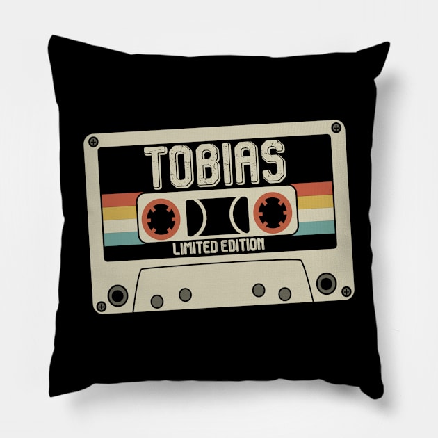 Tobias - Limited Edition - Vintage Style Pillow by Debbie Art