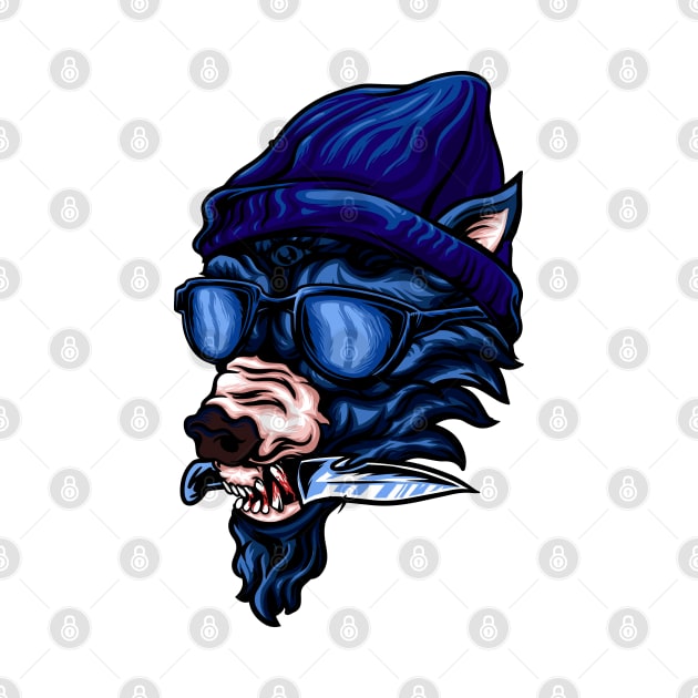 hype wolf gang illustration by Mako Design 