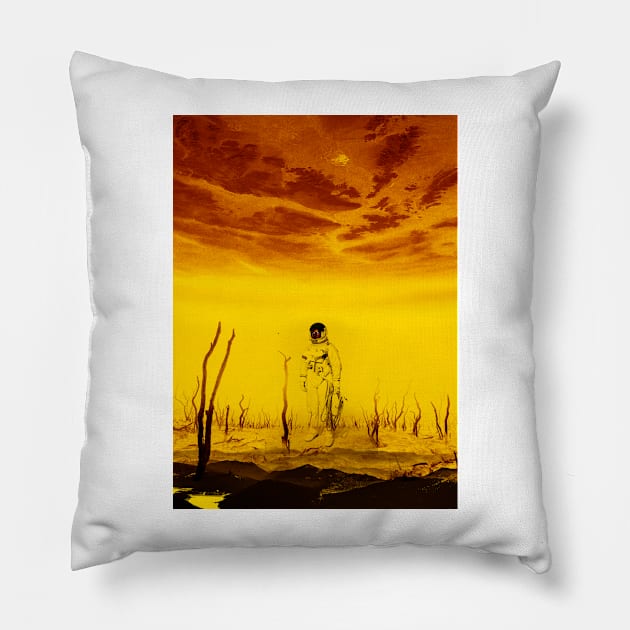 Astronaut Pillow by stohitro