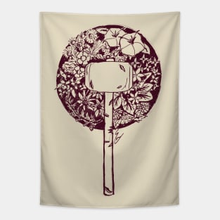 Floral Hammer Tapestry