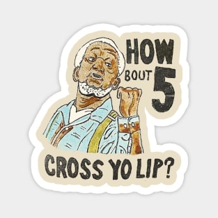 CROSS YO LIP Magnet