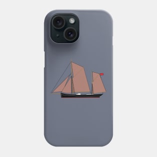 River Thames Sailing Barge Phone Case