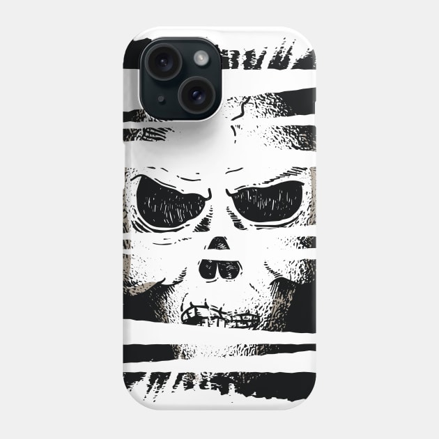 Dark Skull Design Phone Case by LR_Collections