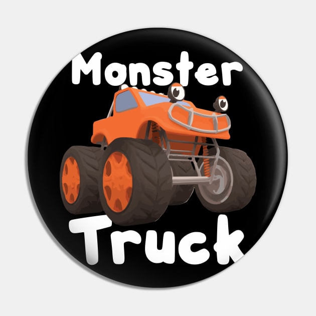 Monster Max Truck Kids Garage Pin by cowtown_cowboy