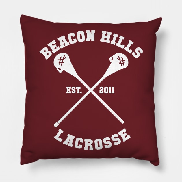 Beacon Hill Lacrosse Team Pillow by shellysom91