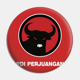 PDI PERJUANGAN LOGO Pin