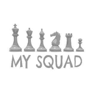 Chess Pieces Squad T-Shirt