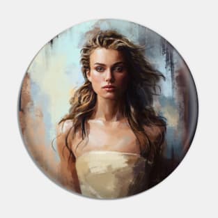 Keira Knightley artwork Pin