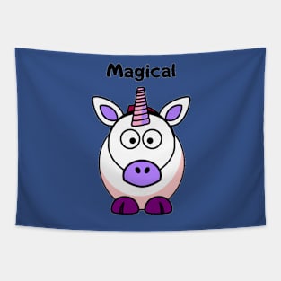 Magical Unicorn Design Tapestry