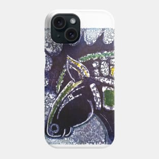 horse portrait Phone Case