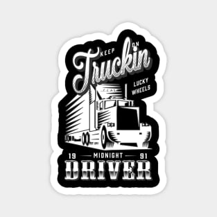 Truckin Magnet