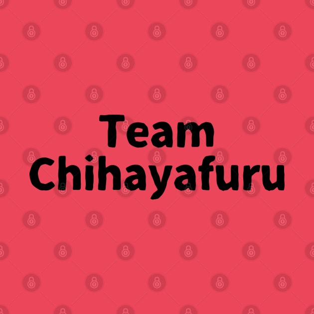 Team Chihayafuru (English) by Teeworthy Designs