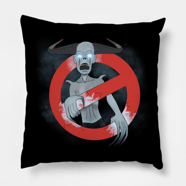 Frozen Empire Ghostbusters Pillow by Smagnaferous